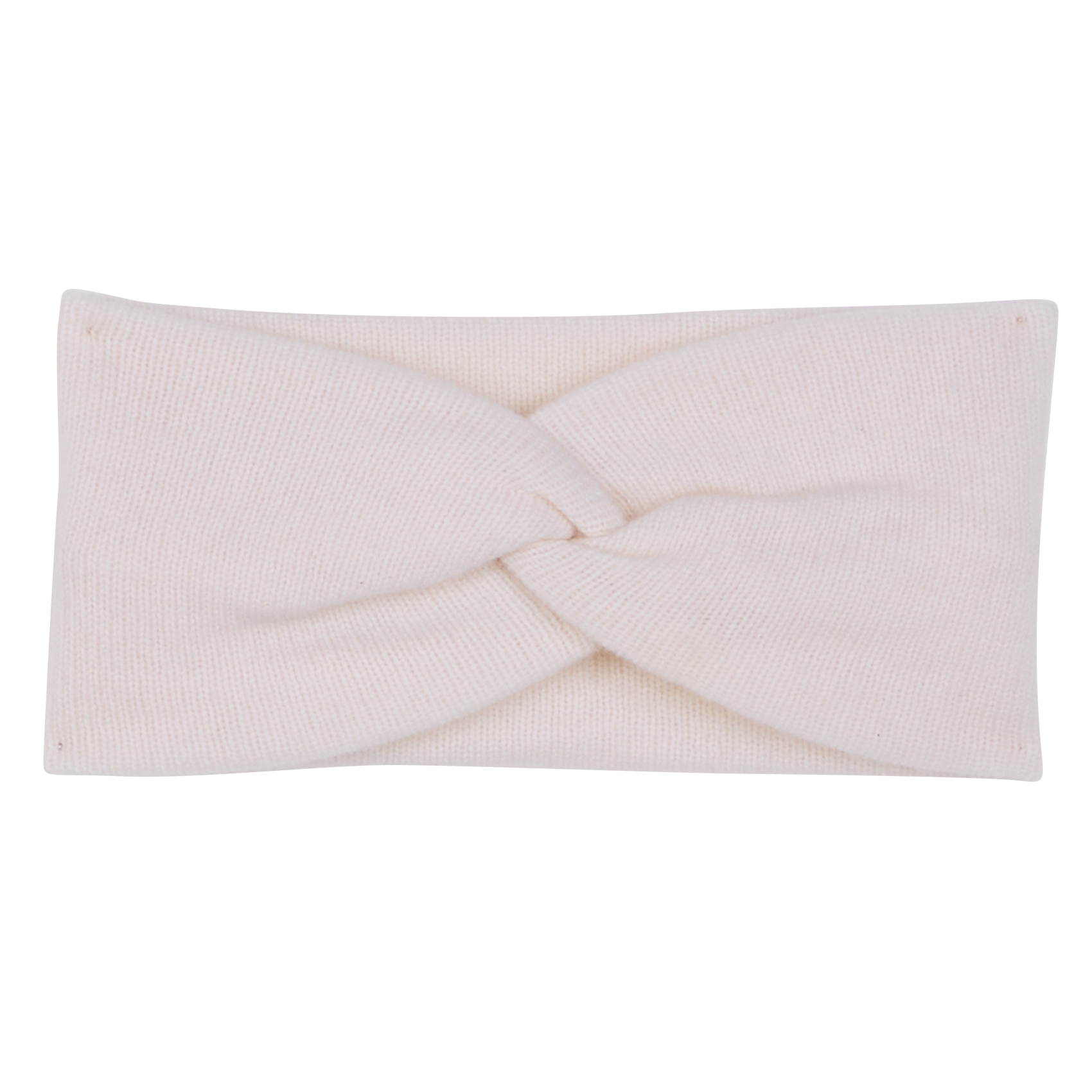 BRUCE - Head band en cachemire | Blanc