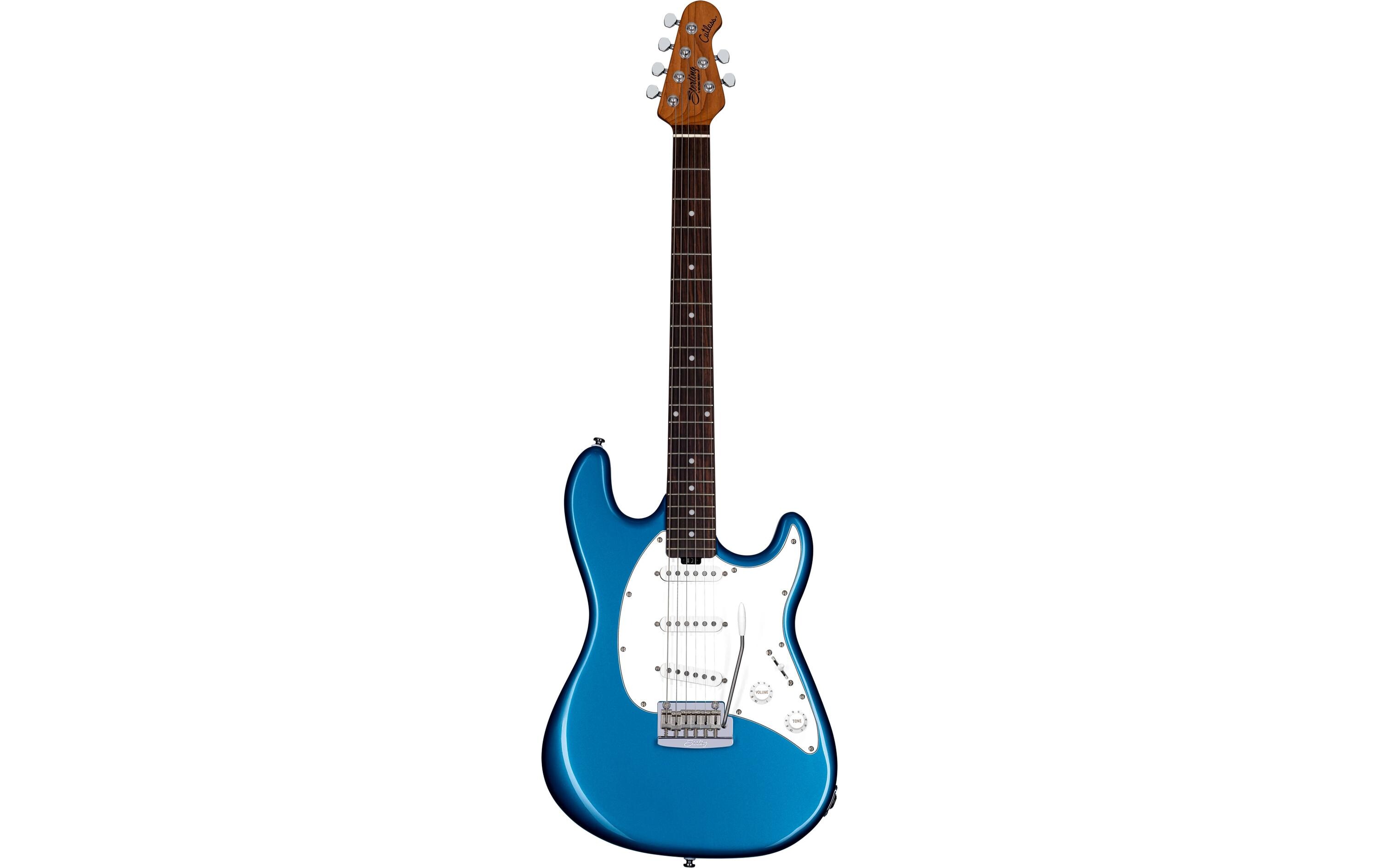 E-Gitarre Cutlass CT50 HSS Toluca Lake Blue<br>Vintage-Look mit modernen Verzierungen