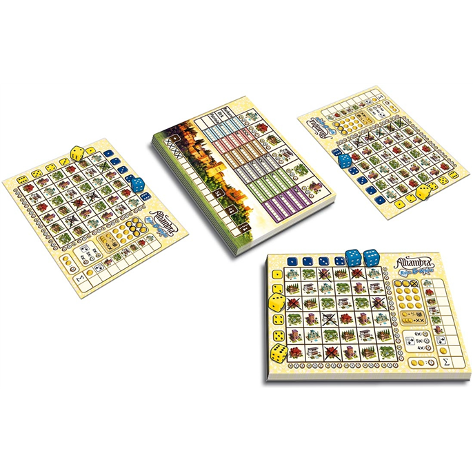 Alhambra : Roll  et  Write