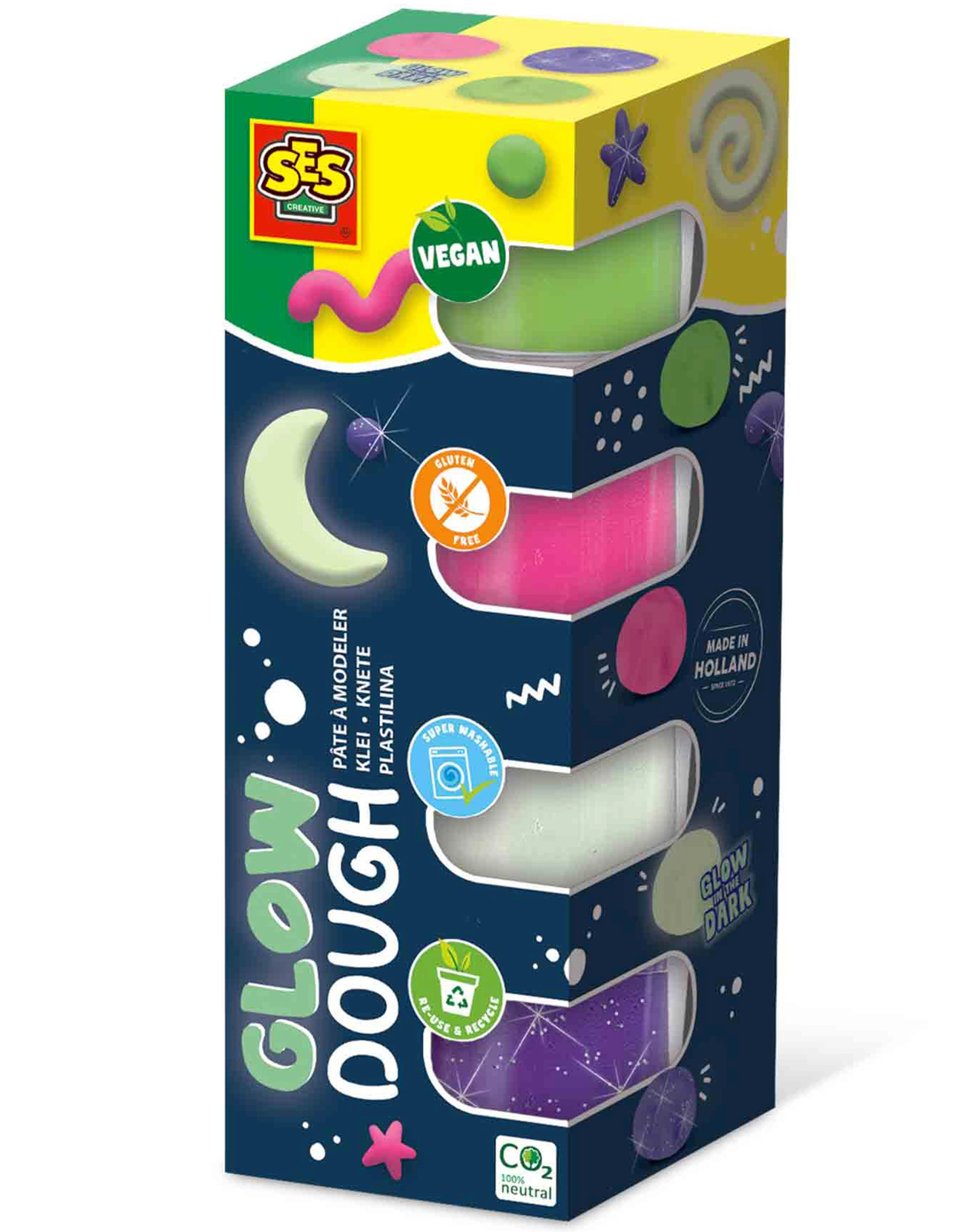 Knete FEEL GOOD - GLOW (4x90g)