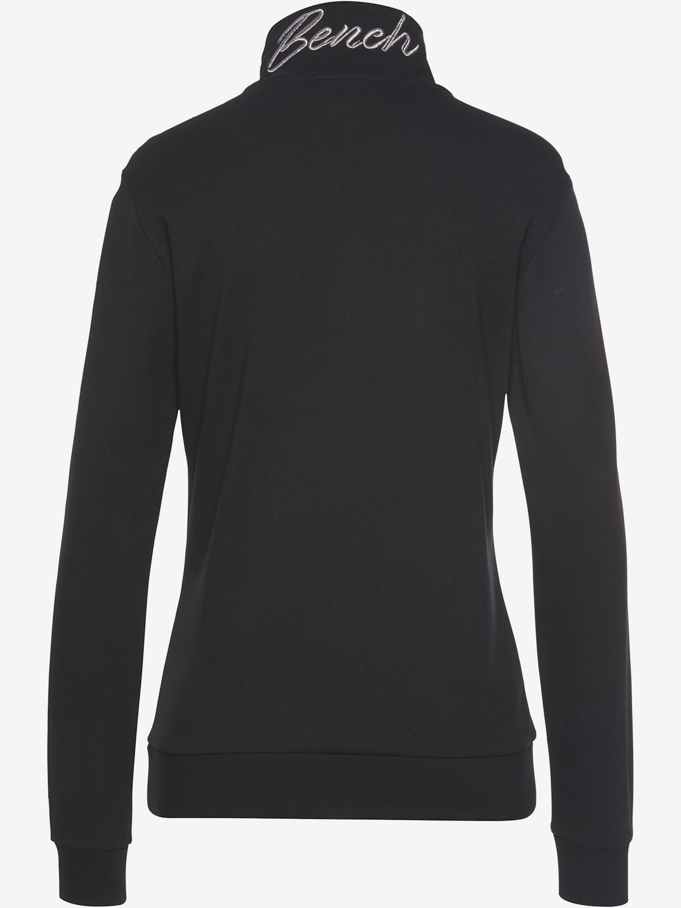 Veste sweat à col montant