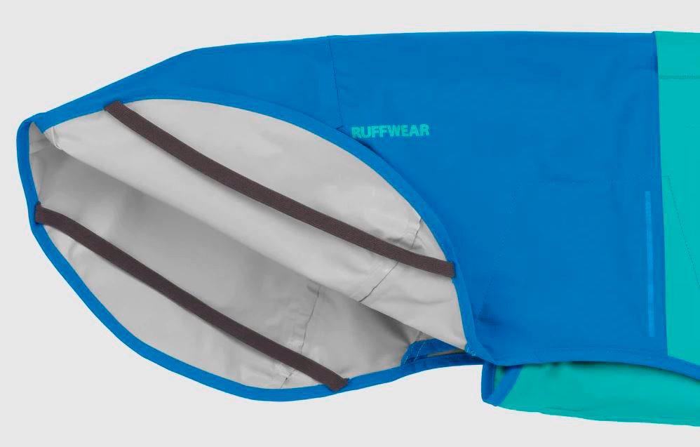 Ruffwear Sun Shower Regenmantel für Hunde XXS  33–43 cm