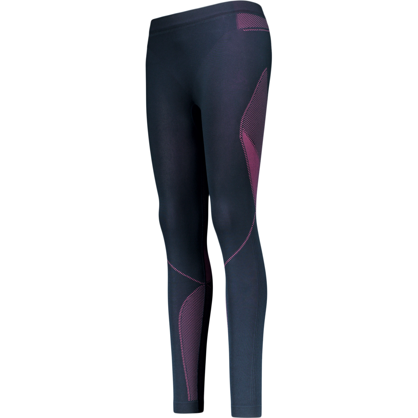 Odlo Damen-Baselayer-Tights Performance Evolution Warm L, rot