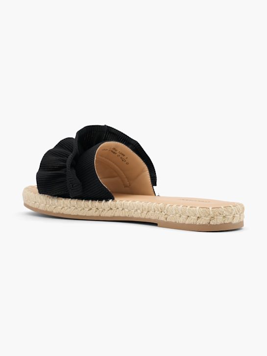 Graceland Pantolette Schwarz