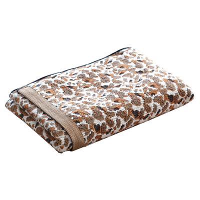 Linge de toilette relief léopard - BECQUET CRÉATION - 520 g/m²