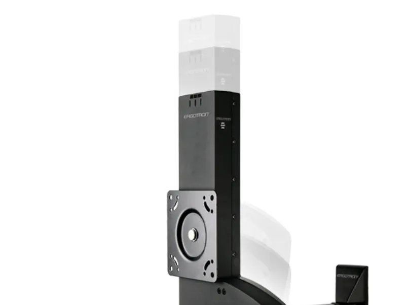 Ergotron - Monteringssæt (VESA adapter, løftesamling, fuld bevægelses-arm) - Constant Force Technology - for LCD display - glide, let brug med forlængelse (LD-X) - sort - skærmstørrelse: 27