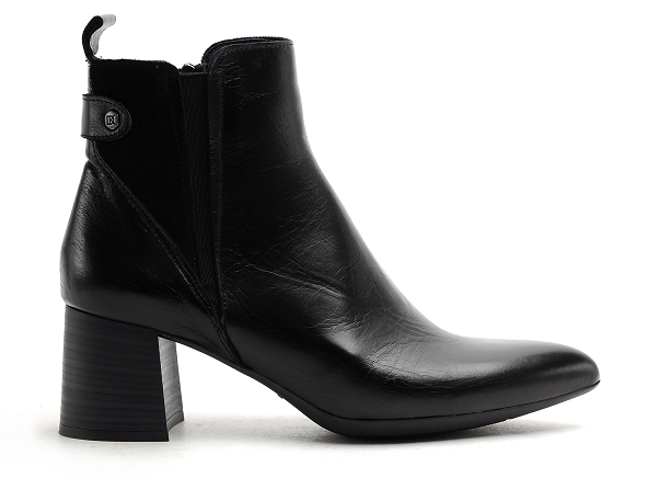 Dorking boots bottine talons femme d9228 alca noir