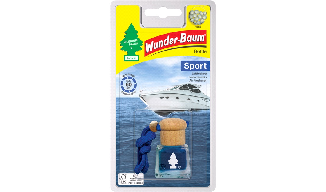 Wunderbaum Bottle Sport Luftfrisker
