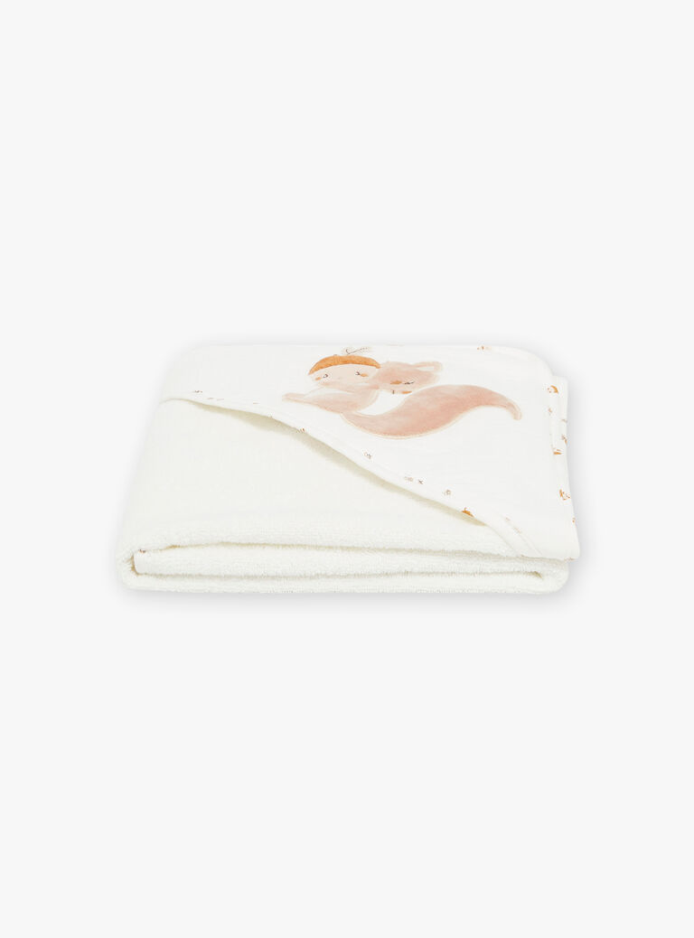 Pointe-éponge et gants écrus en éponge