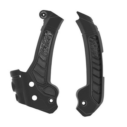 Protège cadre R-tech bi-matiere noir - Noir / Multicolore