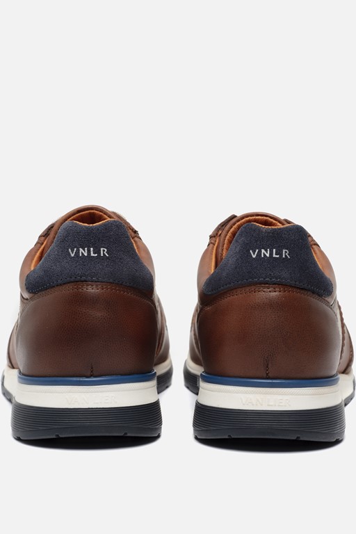 Van Lier Positano Sneakers cognac Leer