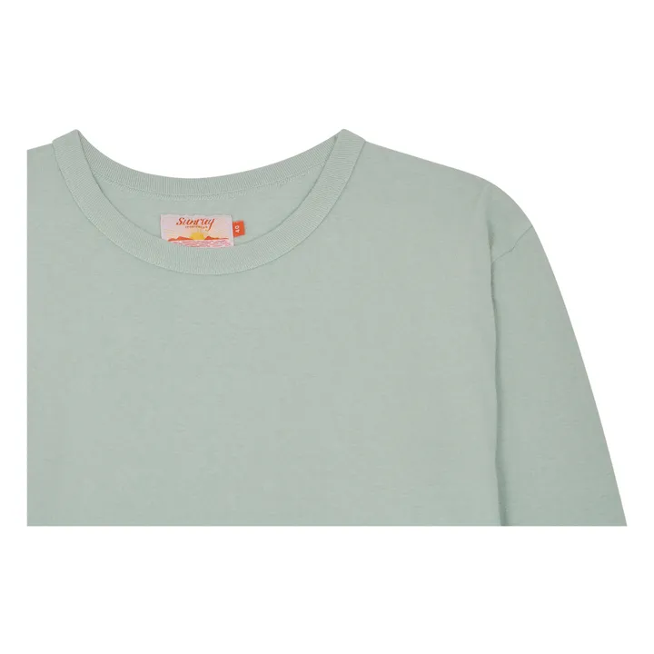 sunray T-shirt Haleiwa Manches Longues Recyclé 260g | Vert