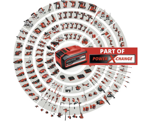 Einhell Power-X-Change GE-CL 18/1 Li E accu bladblazer zonder accu en lader