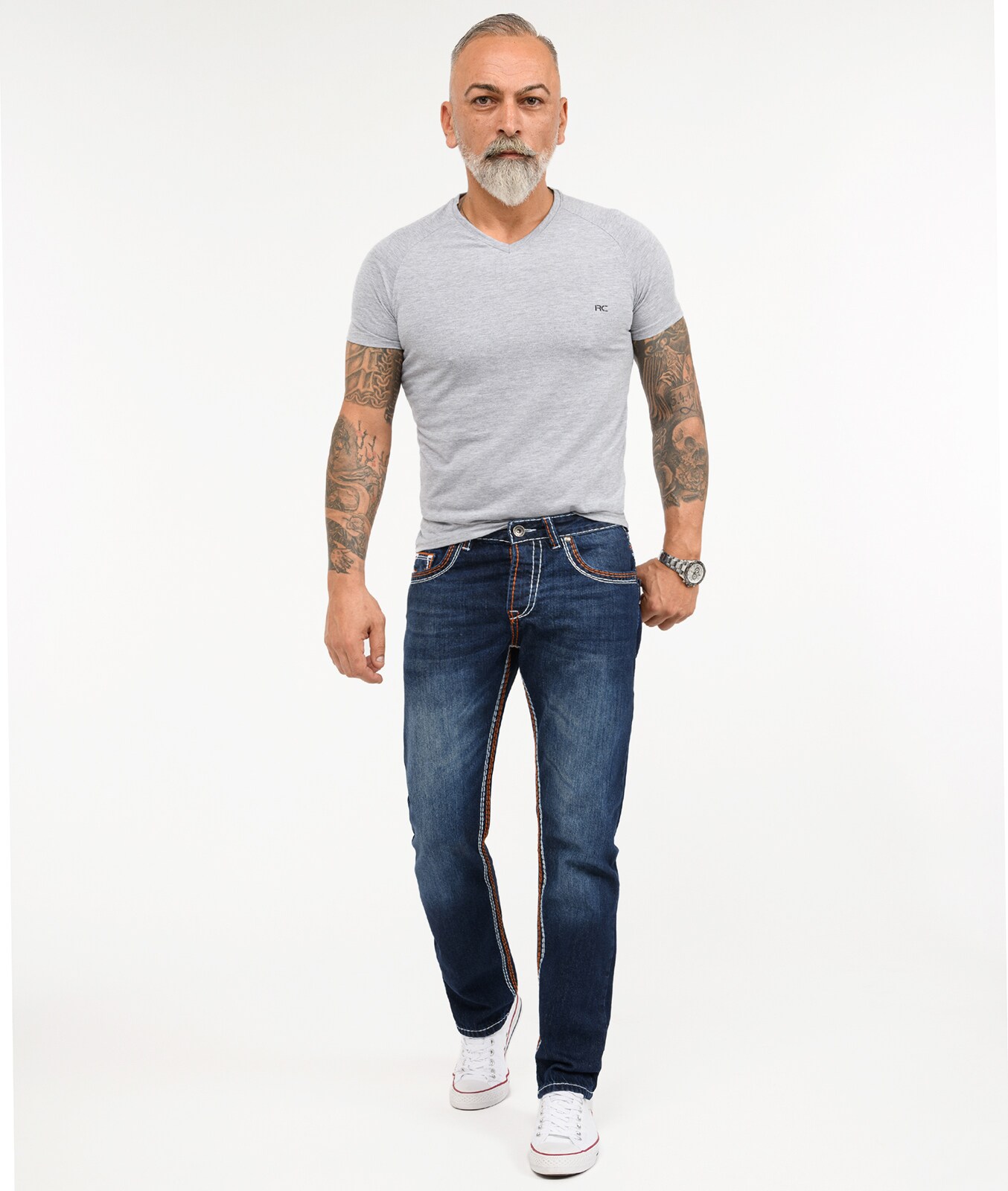 Rock Creek Jeans Straight-Cut