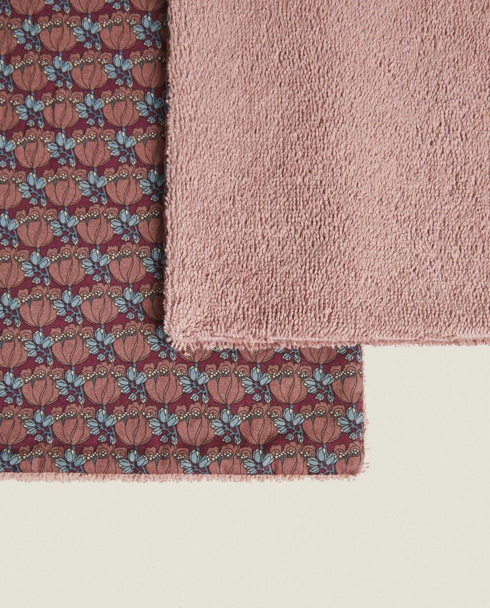 PACOTE DE PANOS DE MUSSELINA INFANTIL FEITOS COM TECIDO LIBERTY (PACOTE COM 2)
