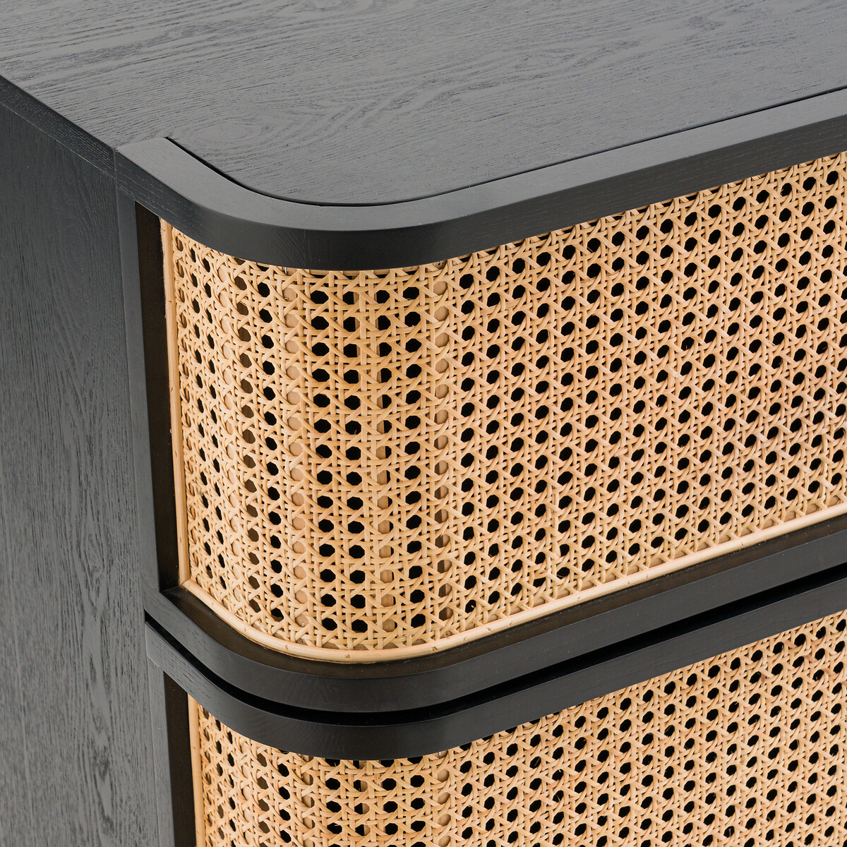 LA REDOUTE INTERIEURS<br>Cômoda com 6 gavetas em rattan Laora