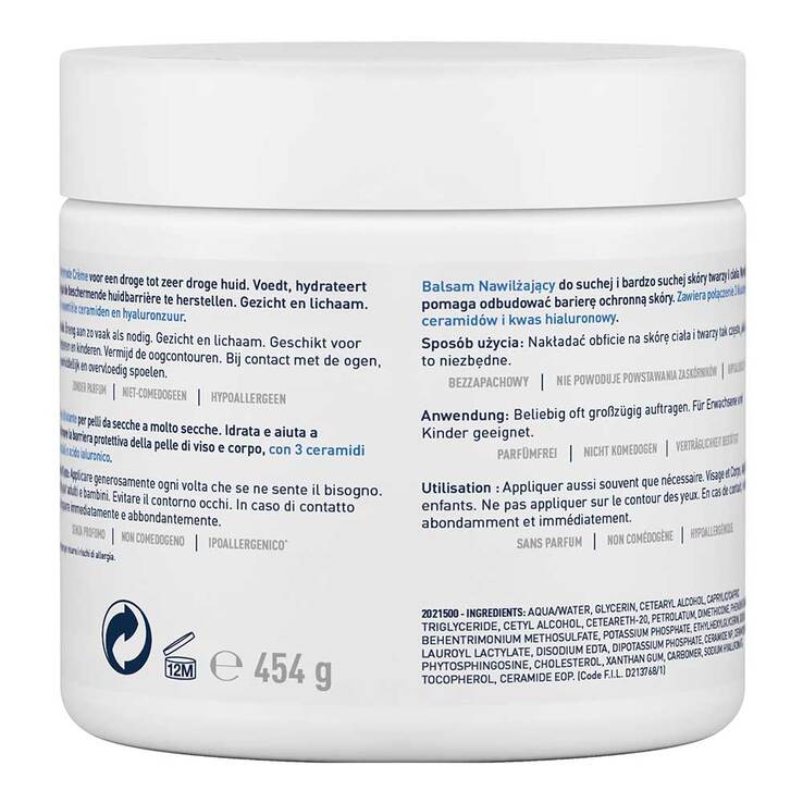 CeraVe Feuchtigkeitscreme, 454 g