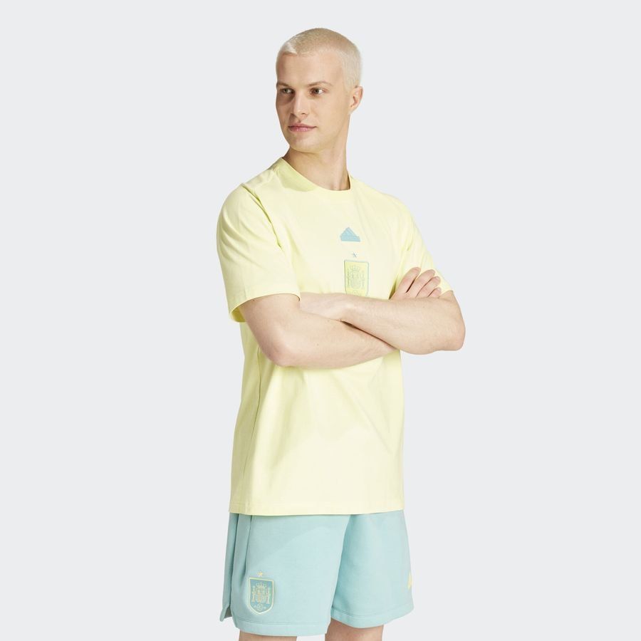 Espagne Travel T-Shirt - Jaune
