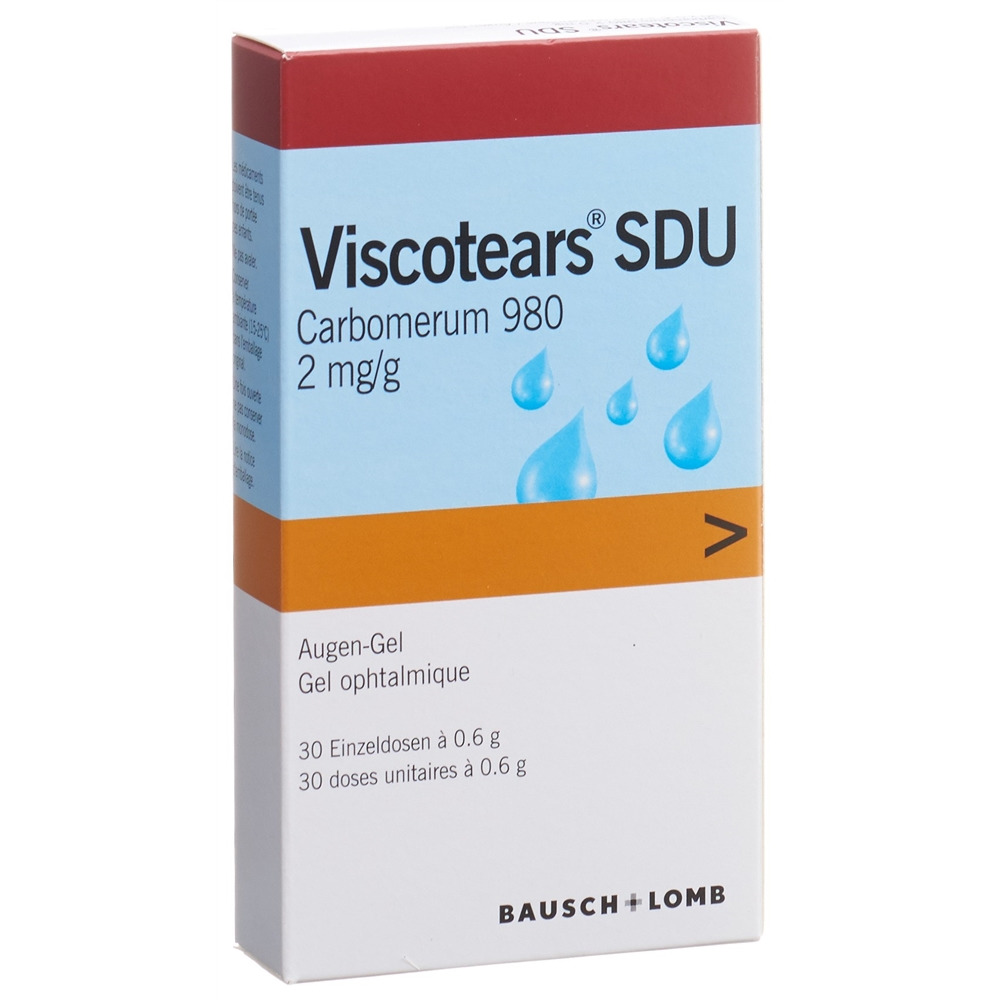 VISCOTEARS SDU Augengel Monodos 0.6 g