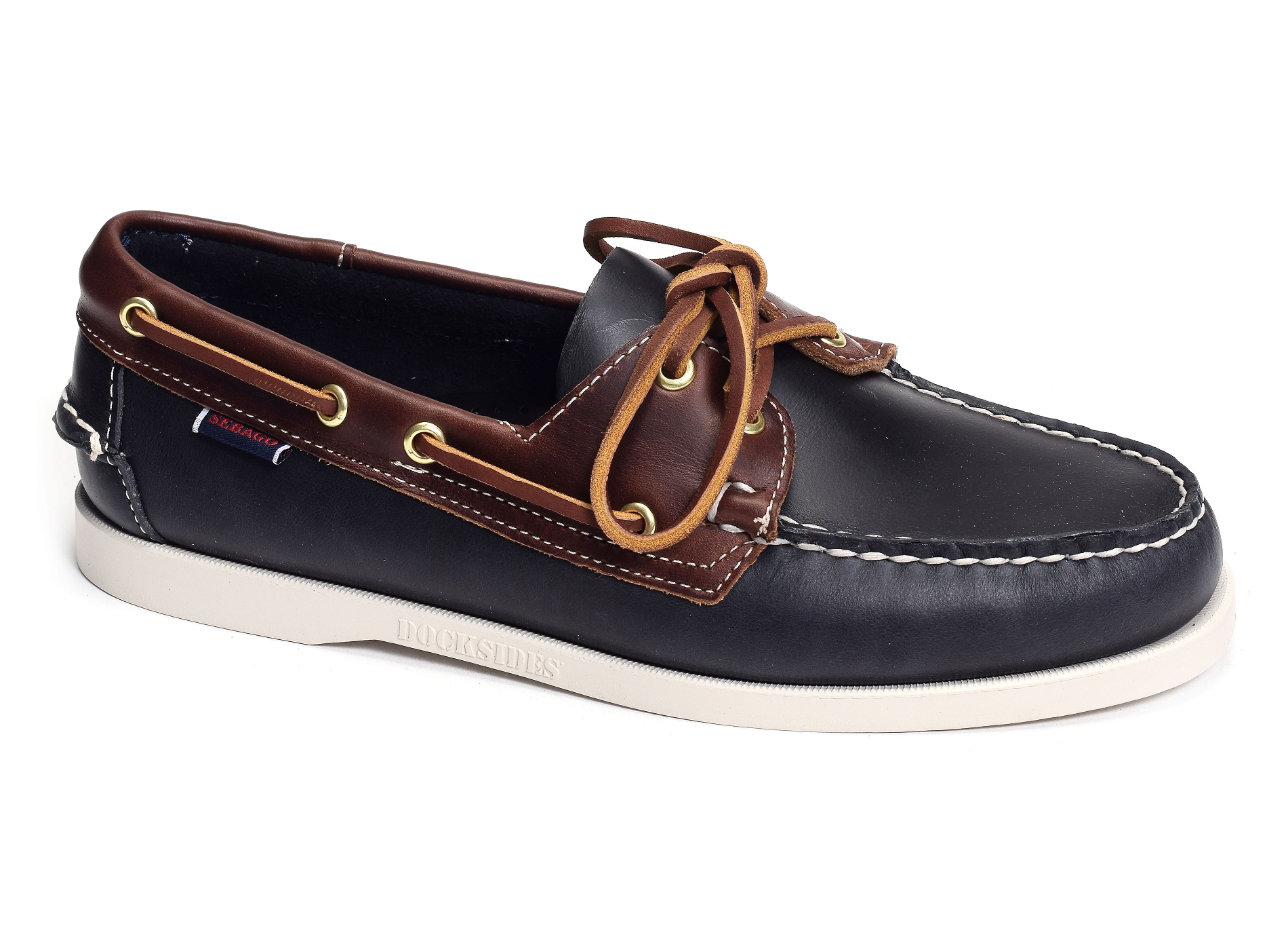Docksides marine marron