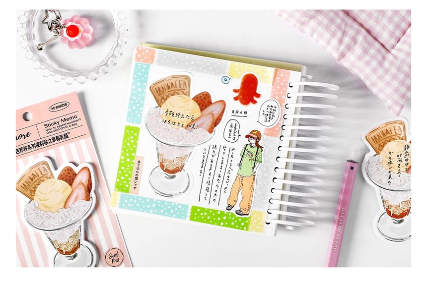 Daydilon - Dessert Sticky Note (diverse ontwerpen)