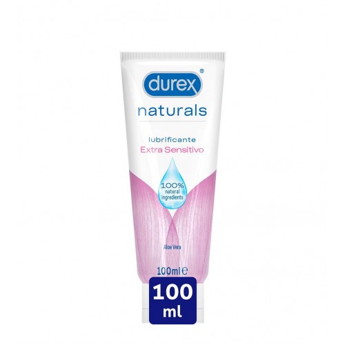 Durex Naturals Lubrificante Extra Sensitivo Aloe Vera 100ml