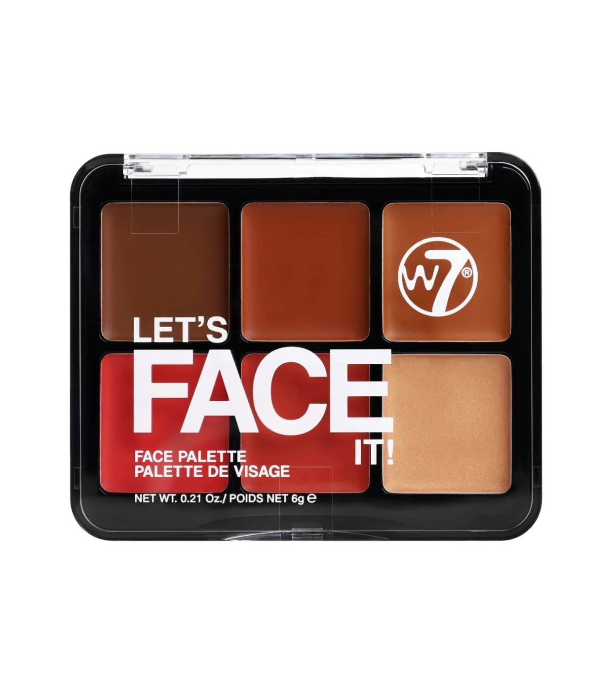 W7 - Paleta de Cremes para o Rosto Lets face it! - Desert Glow