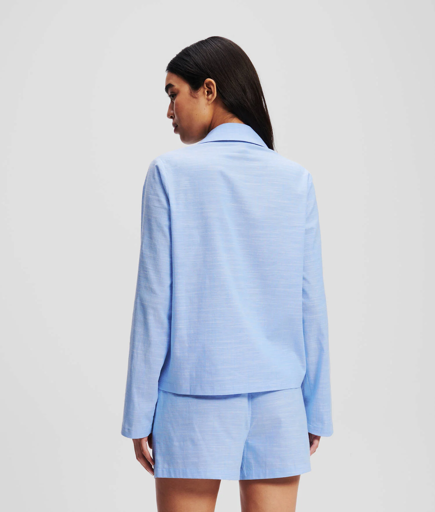 ENSEMBLE PYJAMA AVEC SHORT À LOGO KARL - Limonata