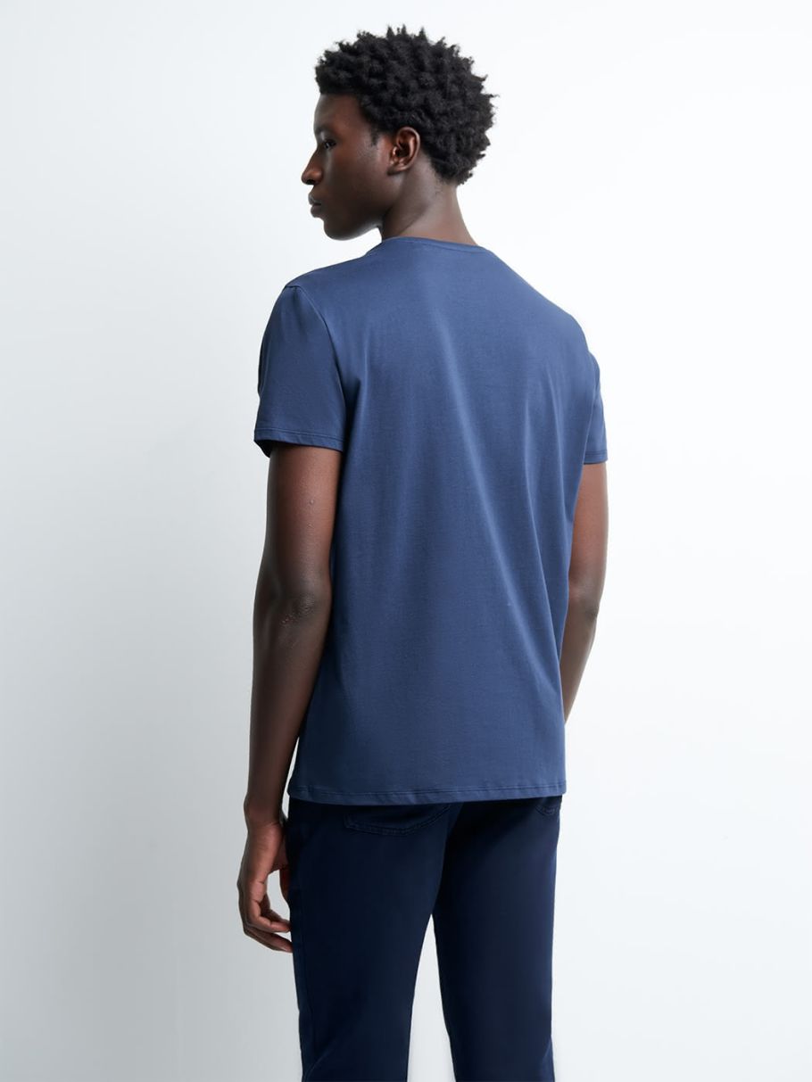 Tee-shirt en coton supima® uni
