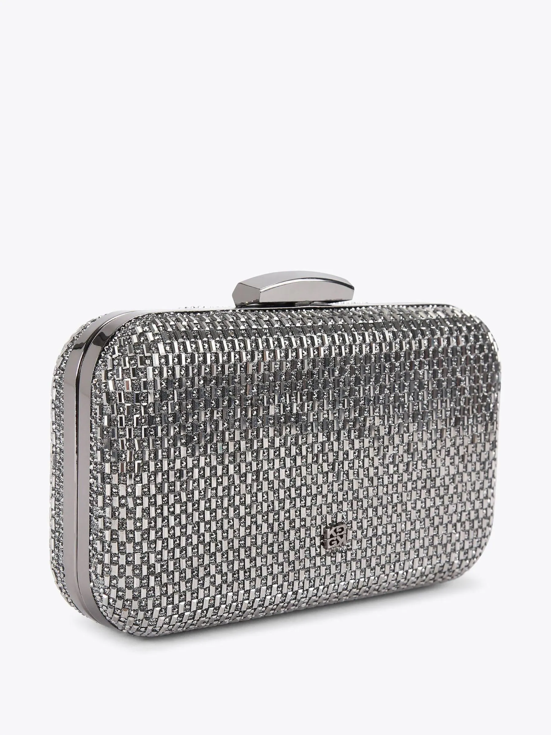 Donkerzilver - KG Kurt Geiger Fleur Box Bag