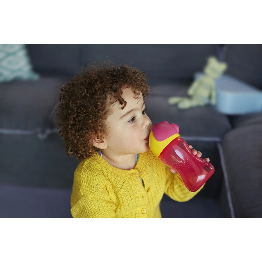 Philips Avent Strohhalmbecher SCF79802 pink 300 ml 12M+