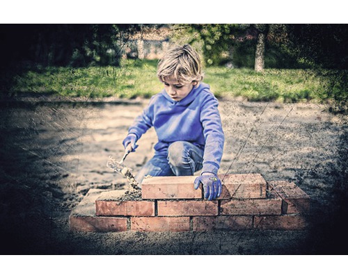 Kinderhandschoenen, roze, leeftijd 5-8