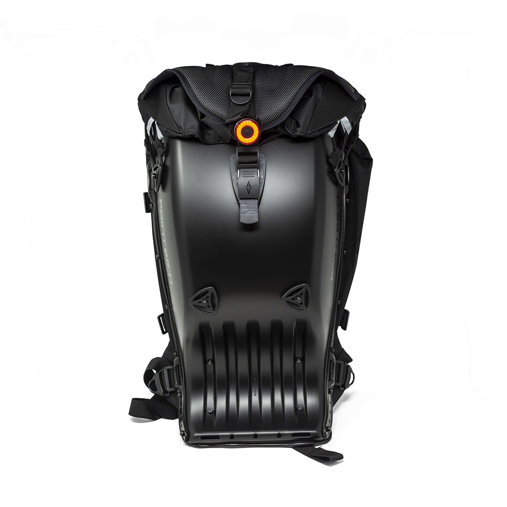 Point 65° N - Sac à dos Boblbee GTX Lelux 25L + feu de frein Toadeye Noir Mat