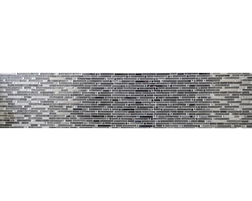 Glasmozaïek met metaal Kristal XCM GV908 29,8x33,8 cm zilver