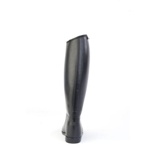 Botas de montaria infantis unissex, pretas