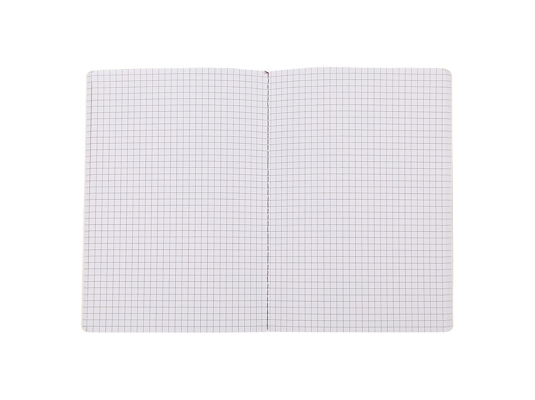 CONJUNTO DE 3 CADERNOS A5 AUCHAN LISO/LINHAS/QUADRICULADO