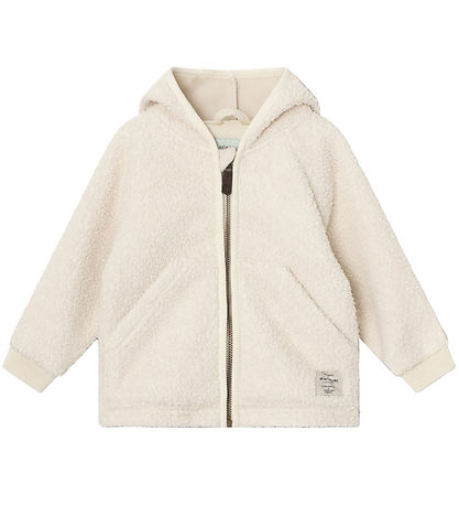 Mini A Ture Fleecejacke - Teddy - MatLiff - Angora Cream