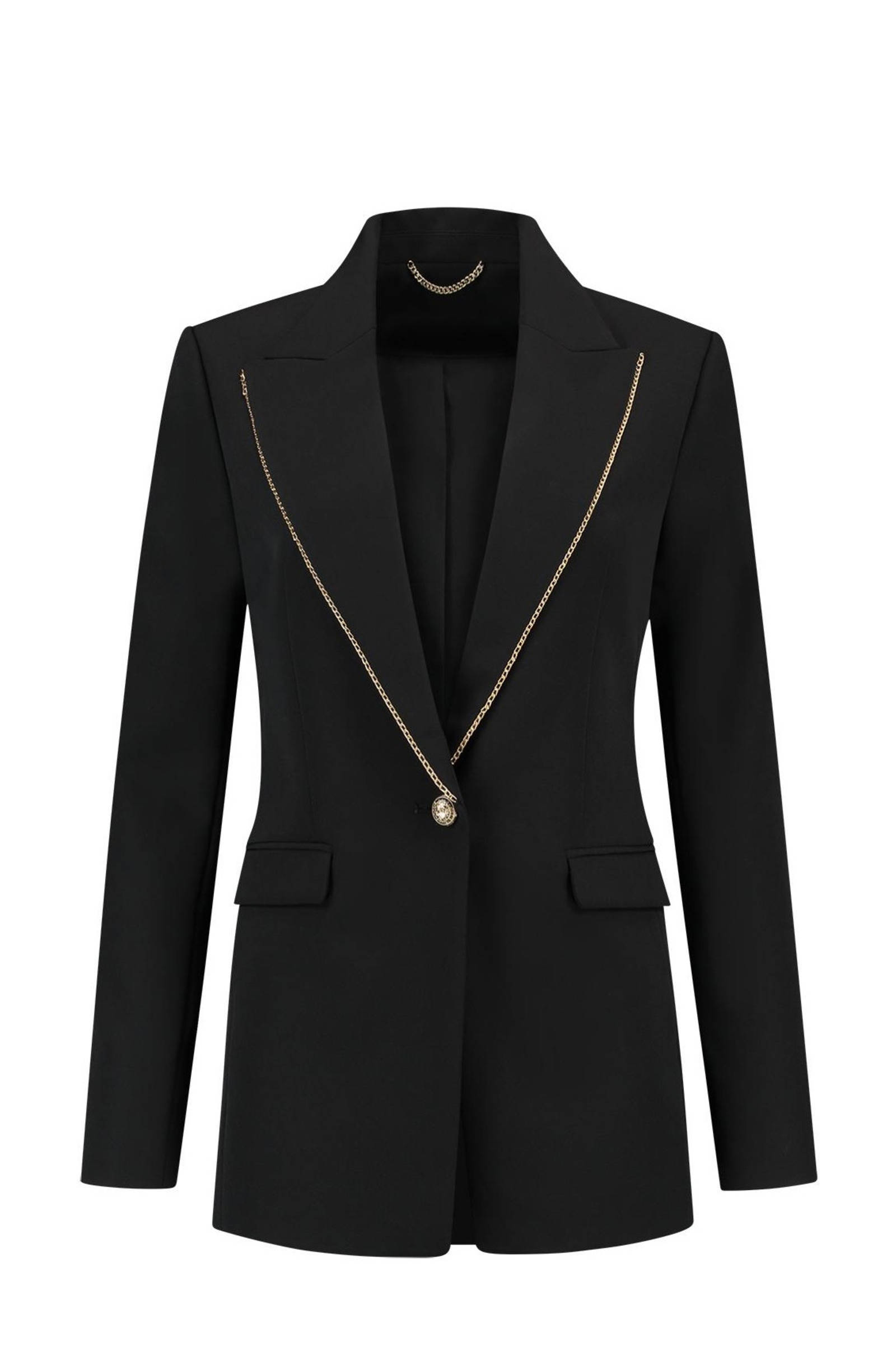 NIKKIE getailleerde blazer zwart