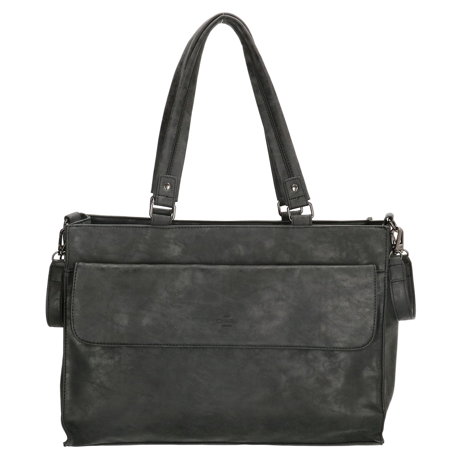 Charm London Bloomsbury Luiertas zwart