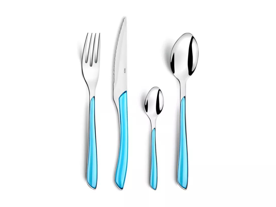 Eclat - Coffret 24 pièces Bleu Turquoise