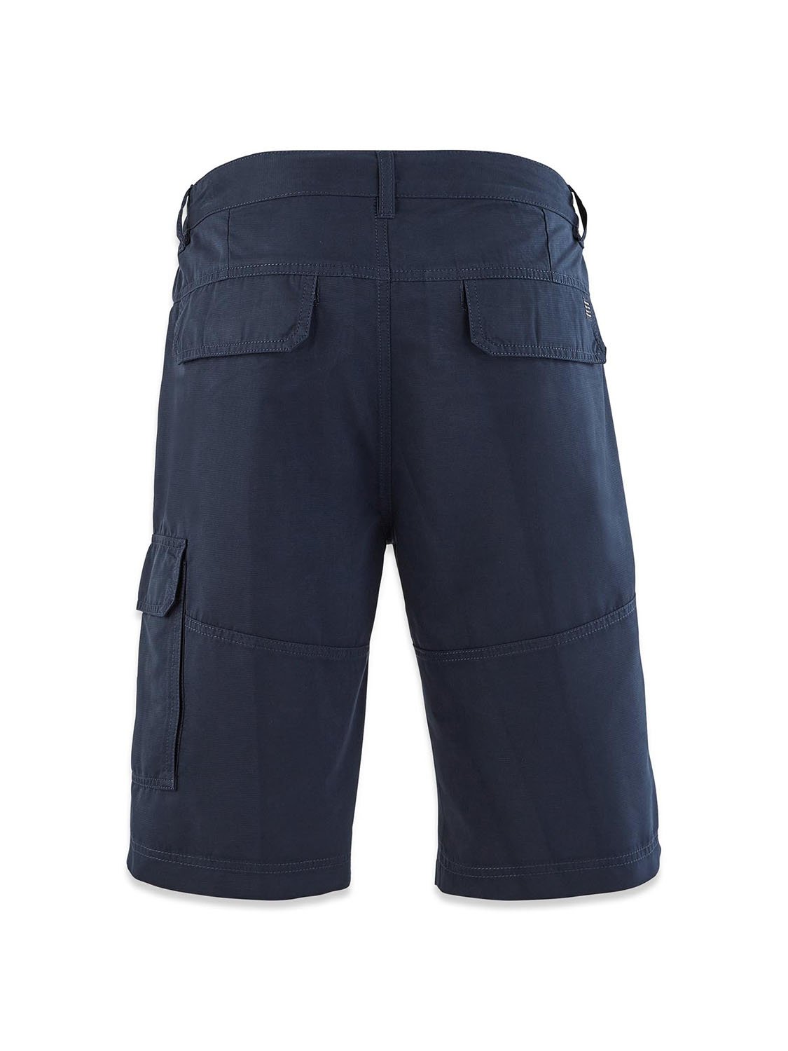 Bermuda Homme Ceinture Semi-Elastiquée Marine