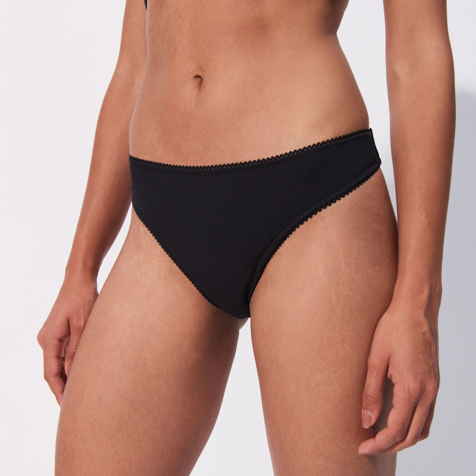 Tanga menstruel en coton