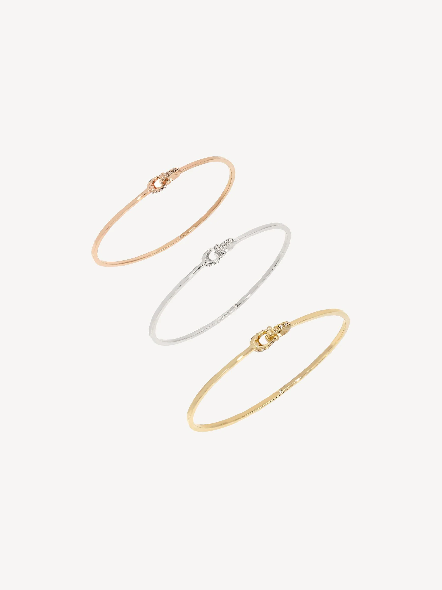 COACH - Set van schakelarmband met C-steen