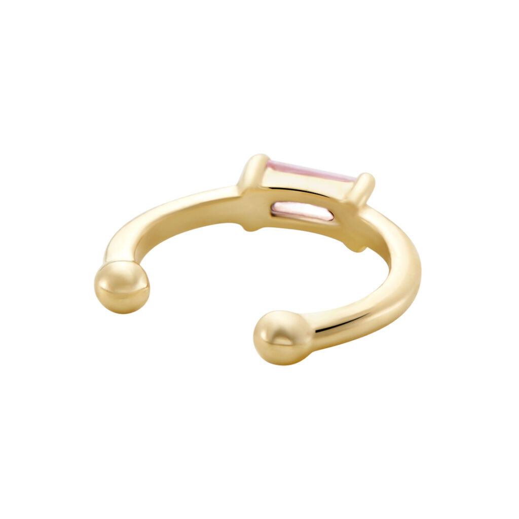 Bague D'oreille Unitaire Grishilde Plaqué Or Oxyde De Zirconium