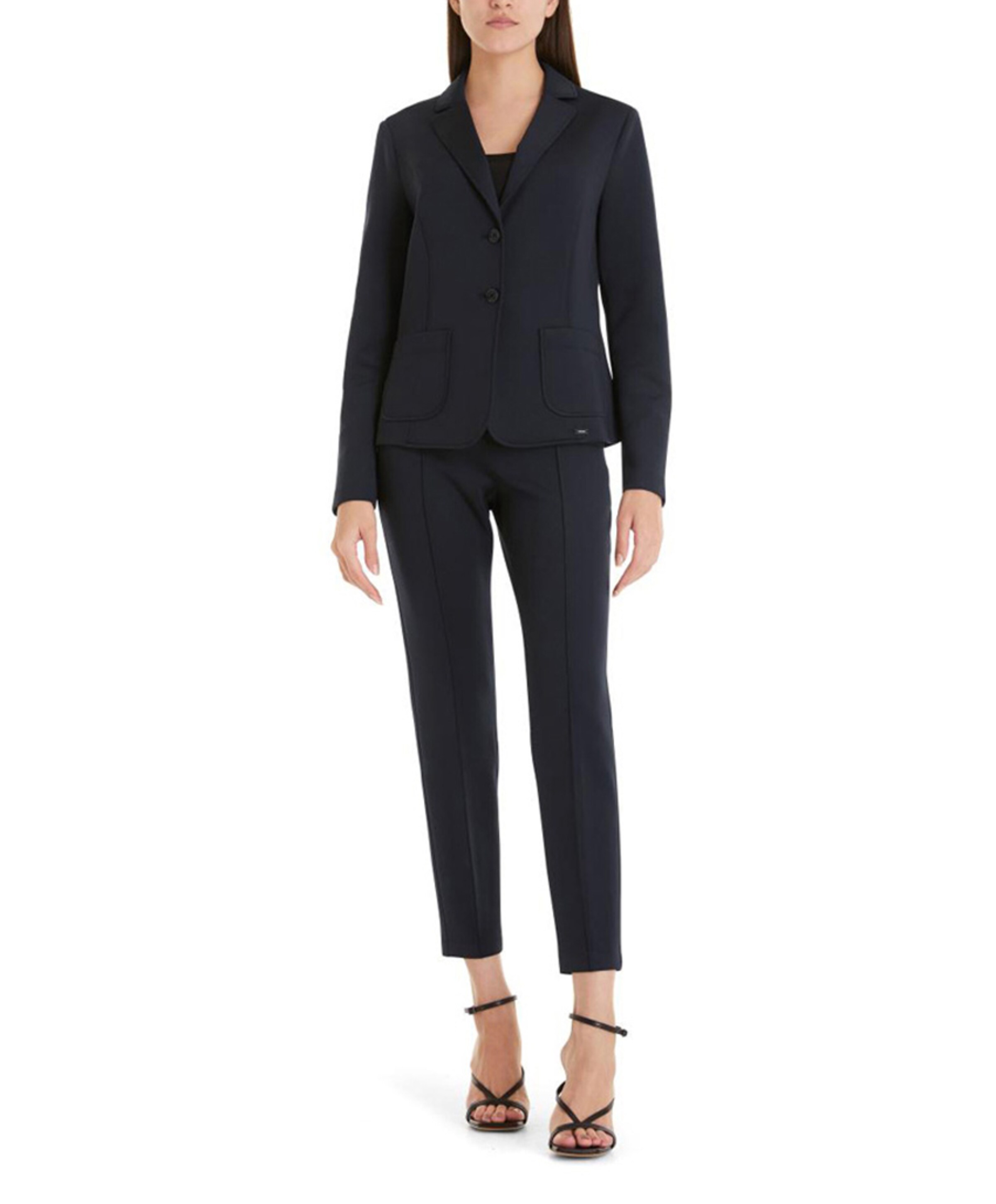 Marc Cain Essentials Dames blazer blauw