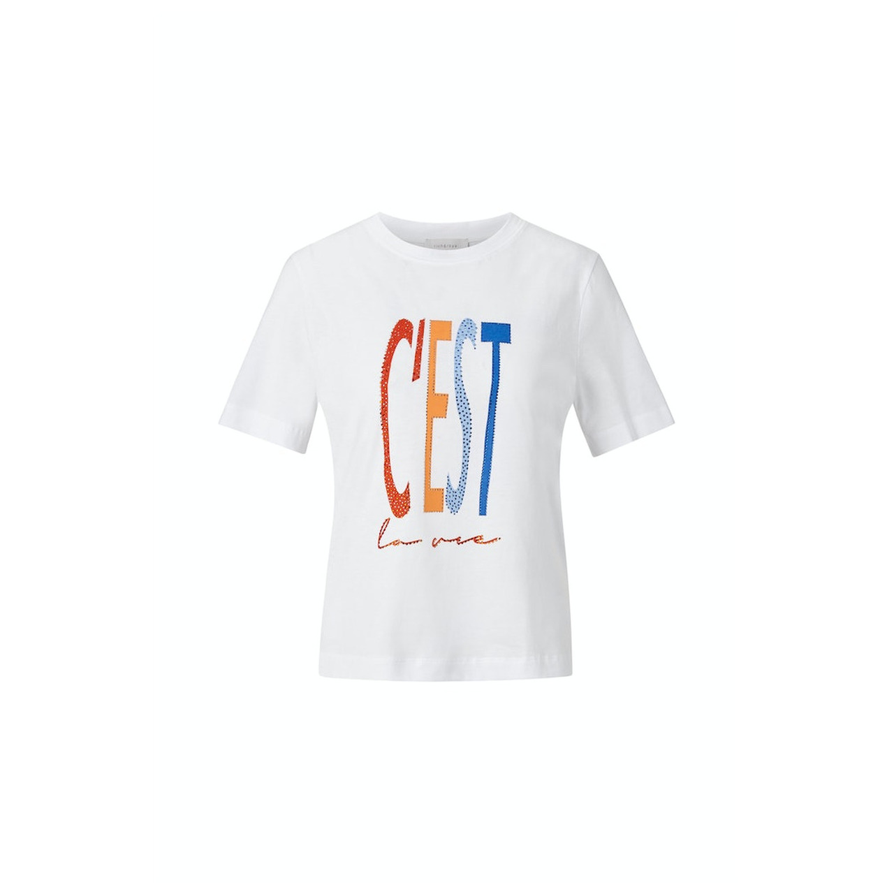 Rich & Royal Elegant Fit T-Shirt Print orga