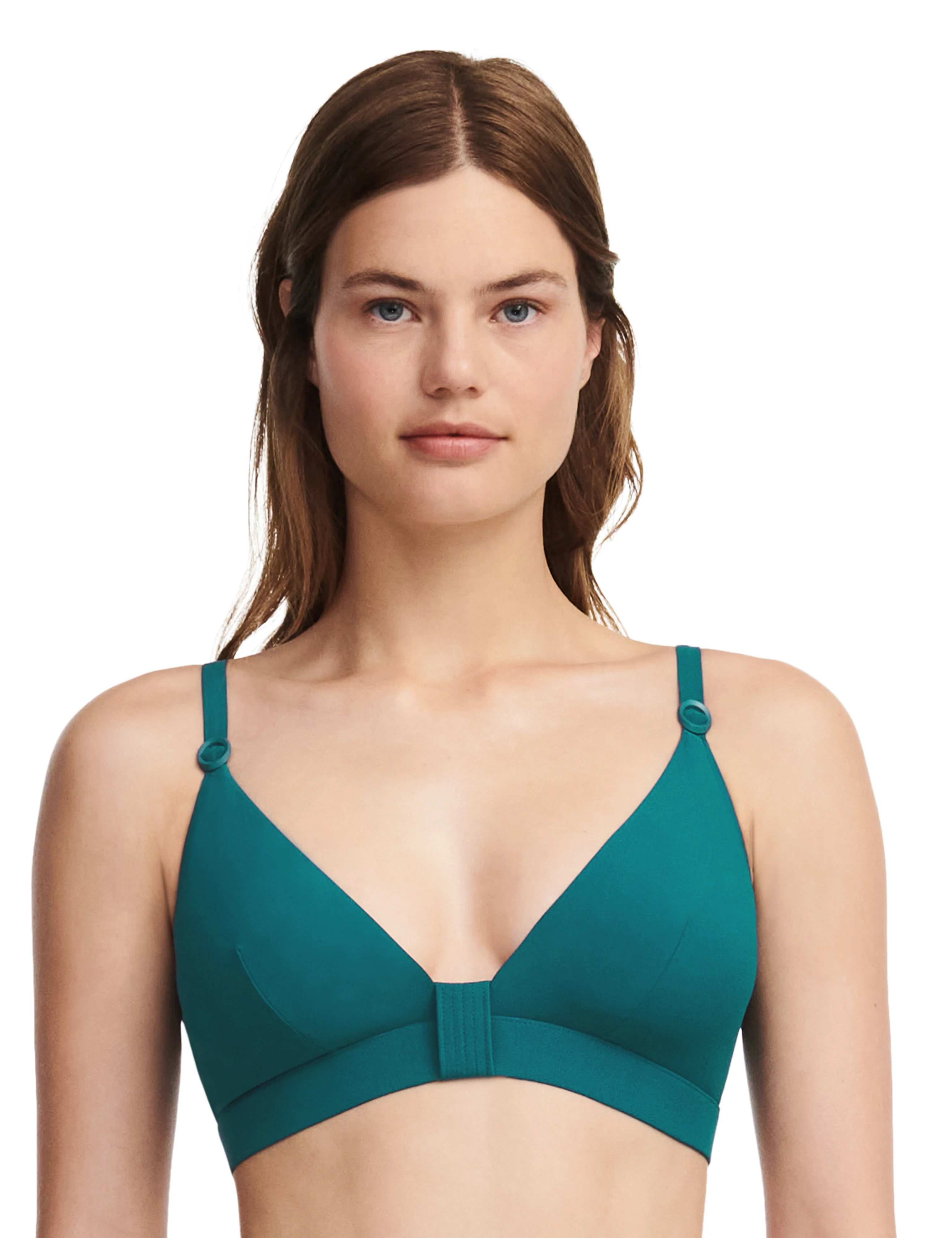 CELESTIAL - Haut de maillot de bain triangle bretelles multi-positions | Vert
