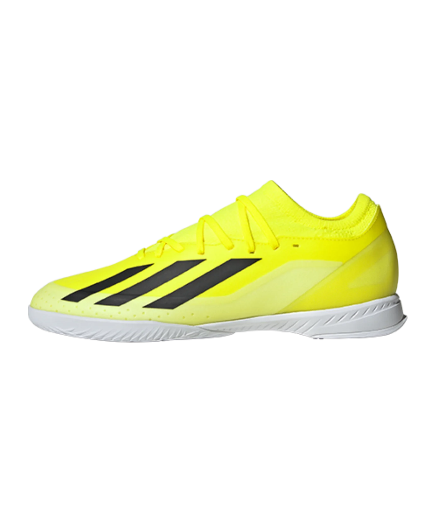 adidas X Crazyfast League IN Halle Solar Energy Gelb Schwarz Weiss