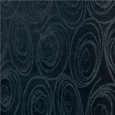 Nappe en coton tissée jacquard motifs spirales