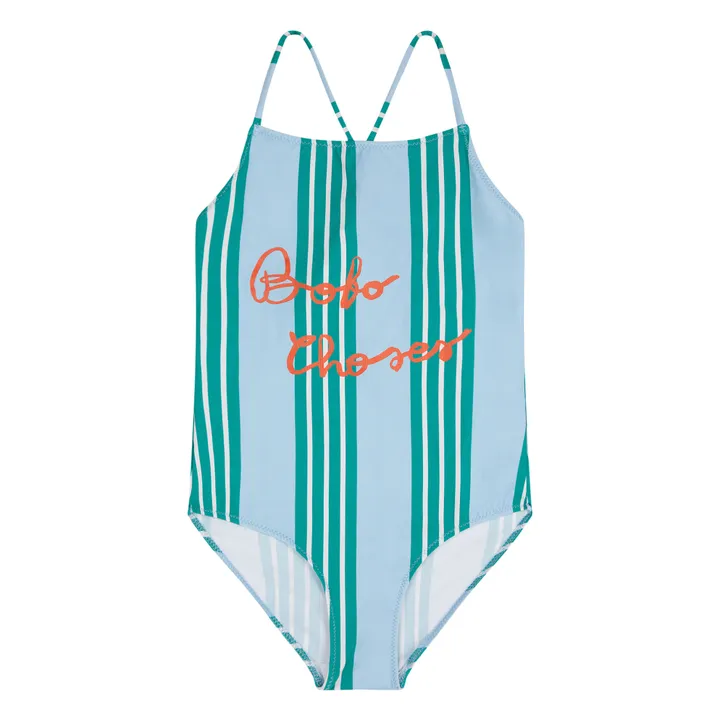 Bobo Choses Exclusivité Bobo Choses x Smallable - Maillot 1 Pièce Rayé | Bleu ciel